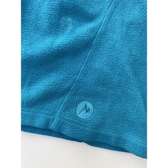 Marmot Women's Full Zip Fleece Jacket Small Blue - Picture 9 of 9